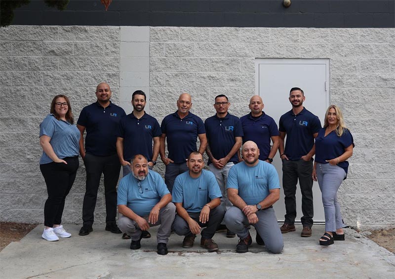 Unique Restoration Team 3 in front